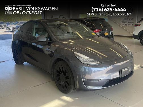 Midnight Silver Metallic 2021 Tesla Model Y Long Range