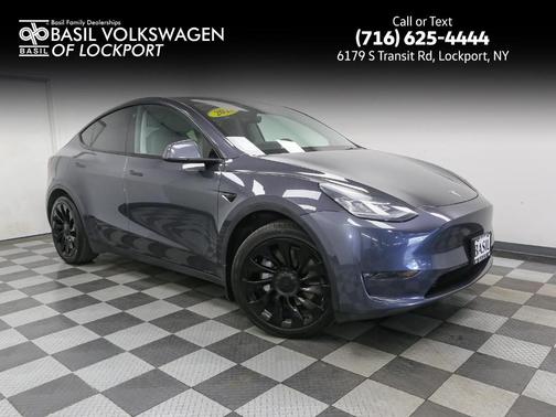 Midnight Silver Metallic 2021 Tesla Model Y Long Range