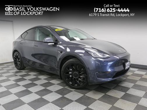 Midnight Silver Metallic 2021 Tesla Model Y Long Range
