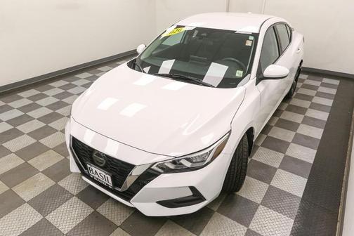 Cloud White 2020 Nissan Sentra SV