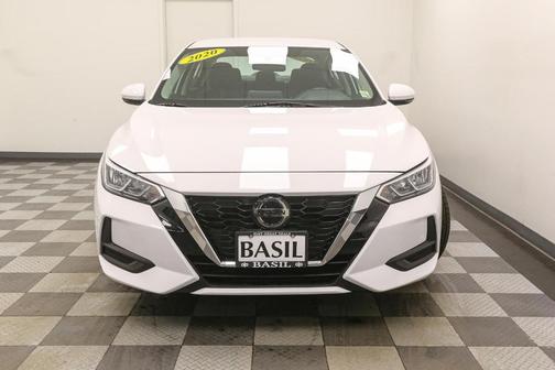 Cloud White 2020 Nissan Sentra SV