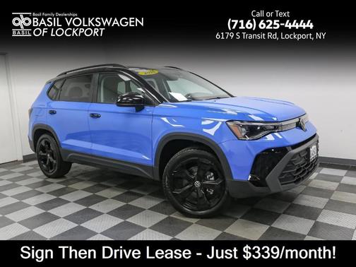 2025 Volkswagen Taos 1.5T SE Black