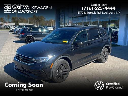 2022 Volkswagen Tiguan 2.0T SE R-Line Black