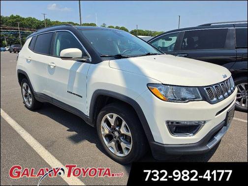 White Clearcoat 2019 Jeep Compass Limited