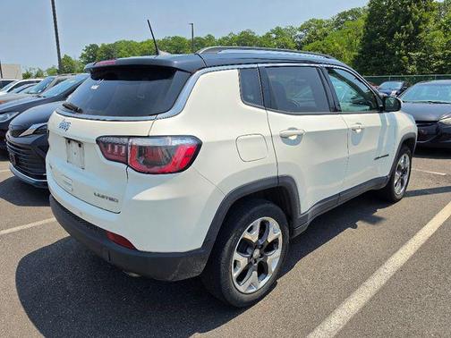 White Clearcoat 2019 Jeep Compass Limited