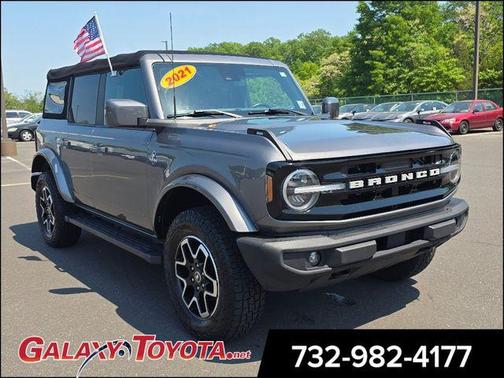 Gray Metallic 2021 Ford Bronco Outer Banks