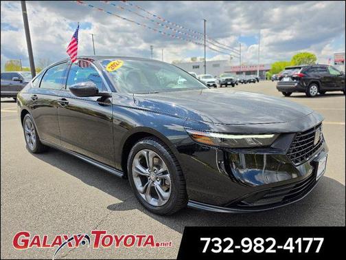 Crystal Black Pearl 2024 Honda Accord EX