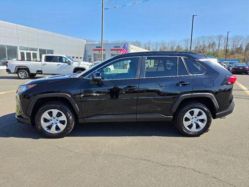 Midnight Black Metallic 2021 Toyota RAV4 LE