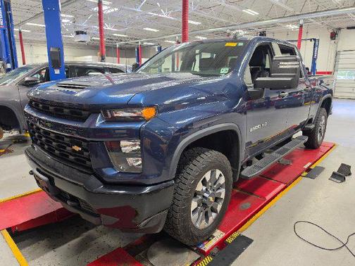 Northsky Blue Metallic 2021 Chevrolet Silverado 2500 Custom