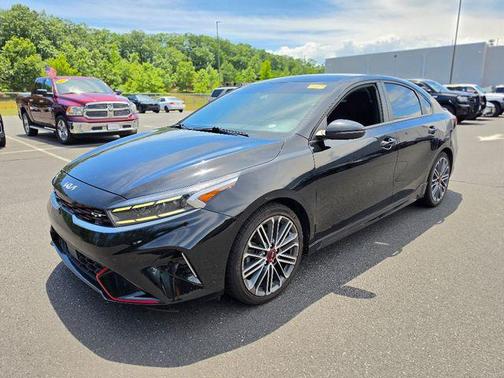 Aurora Black 2023 Kia Forte GT