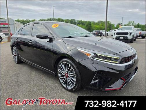 Aurora Black 2023 Kia Forte GT
