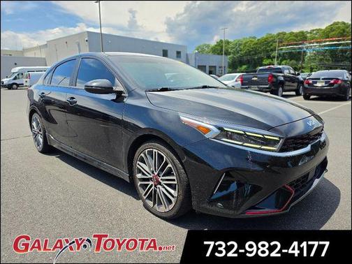 Aurora Black 2023 Kia Forte GT