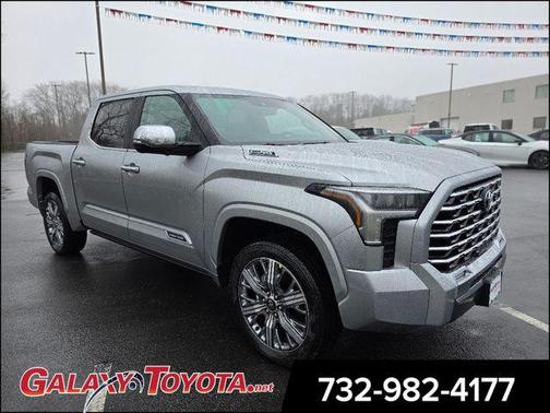 Celestial Silver Metallic 2026 Toyota Tundra Hybrid Capstone