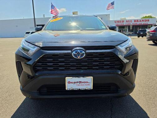 Midnight Black Metallic 2023 Toyota RAV4 Hybrid XLE