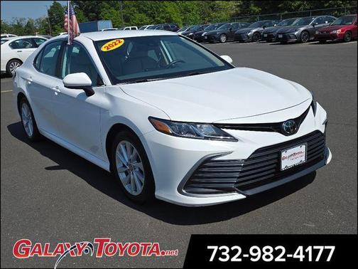 White 2022 Toyota Camry LE