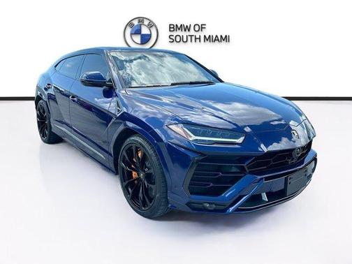 Blu Astraeus Metallic 2020 Lamborghini Urus Base