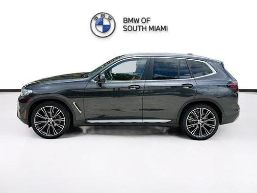 Dark Graphite Metallic 2024 BMW X3 sDrive30i