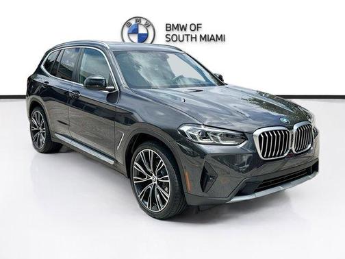 Dark Graphite Metallic 2024 BMW X3 sDrive30i