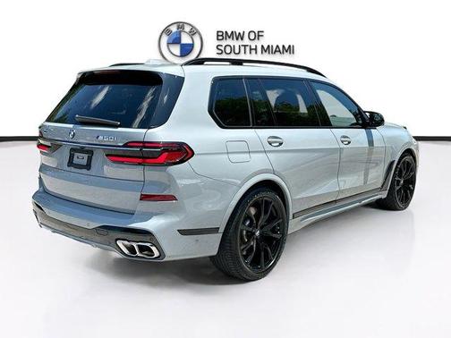 Gray Metallic 2024 BMW X7 M60i