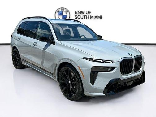 Gray Metallic 2024 BMW X7 M60i