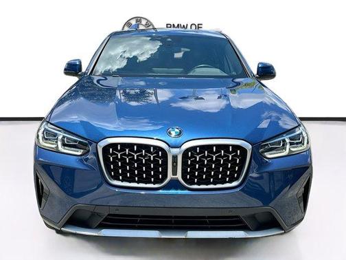 Phytonic Blue Metallic 2023 BMW X4 xDrive30i