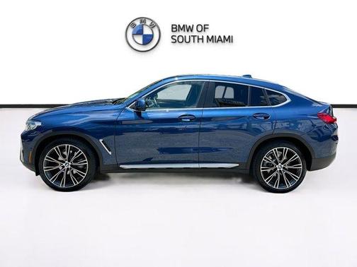 Phytonic Blue Metallic 2023 BMW X4 xDrive30i