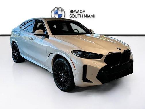 Mineral White Metallic 2026 BMW X6 xDrive40i