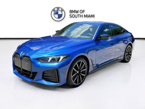 Portimao Blue Metallic 2025 BMW i4 Gran Coupe eDrive40