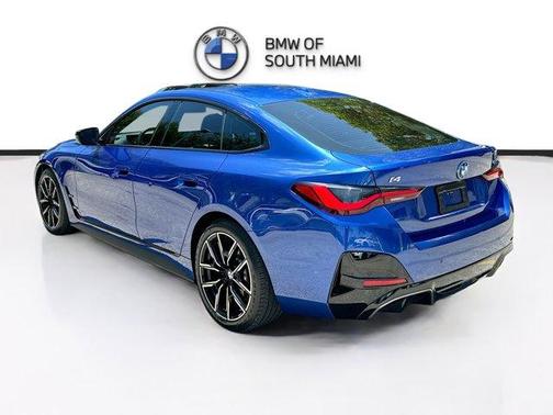 Portimao Blue Metallic 2025 BMW i4 Gran Coupe eDrive40