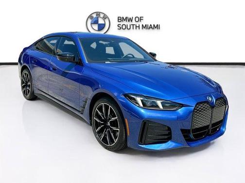Portimao Blue Metallic 2025 BMW i4 Gran Coupe eDrive40