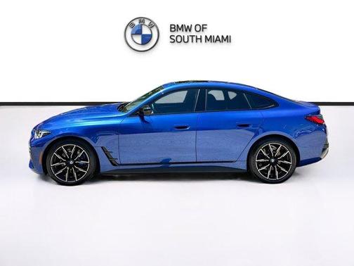 Portimao Blue Metallic 2025 BMW i4 Gran Coupe eDrive40