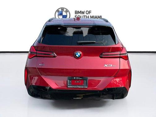 Red Metallic 2026 BMW X3 30 xDrive