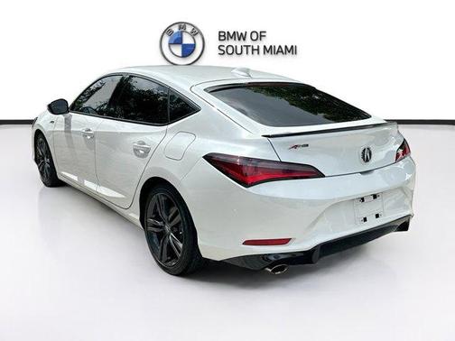Platinum White Pearl 2024 Acura Integra w/A-Spec Package
