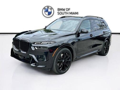 Black Sapphire Metallic 2024 BMW X7 xDrive40i