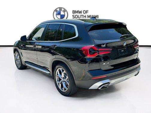 Jet Black 2022 BMW X3 sDrive30i