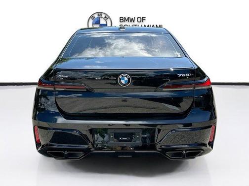 Black Sapphire Metallic 2024 BMW 760 760i xDrive
