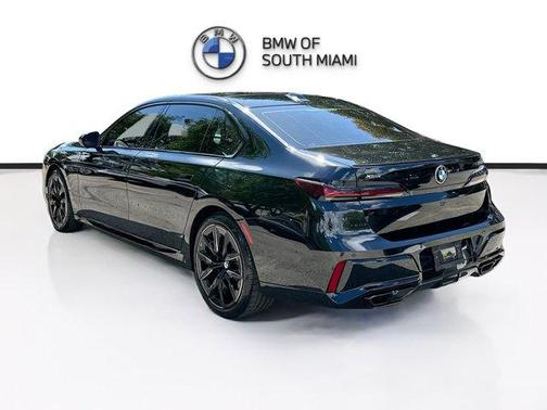Black Sapphire Metallic 2024 BMW 760 760i xDrive