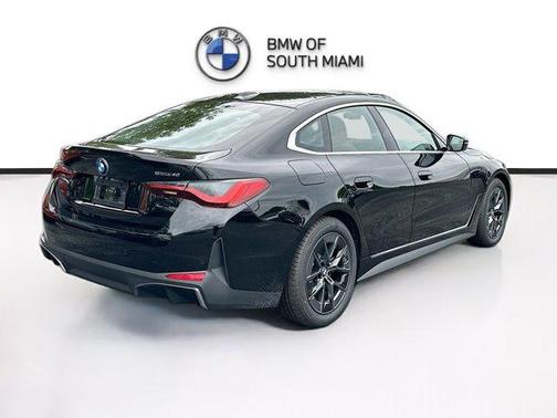 Jet Black 2025 BMW i4 Gran Coupe eDrive40