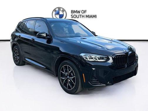 Black Sapphire Metallic 2022 BMW X3 sDrive30i