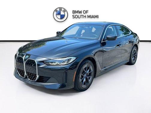 Black Sapphire Metallic 2023 BMW i4 Gran Coupe eDrive40