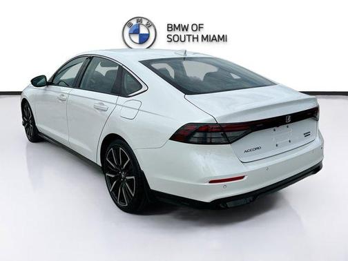Platinum White Pearl 2026 Honda Accord Hybrid Touring