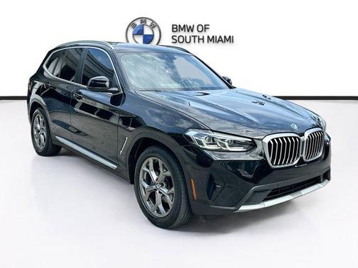 Jet Black 2023 BMW X3 sDrive30i