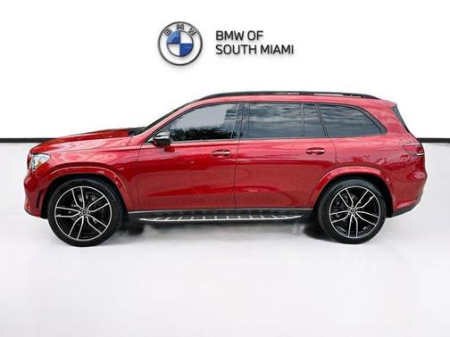 designo Cardinal Red Metallic 2021 Mercedes-Benz GLS 580 Base 4MATIC