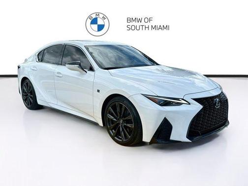 Ultra White 2024 Lexus IS 350 F SPORT Design