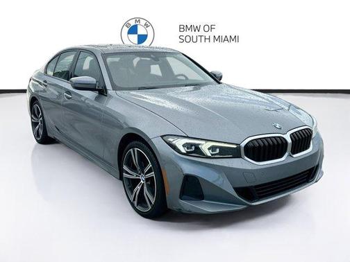 Gray Metallic 2023 BMW 330 i
