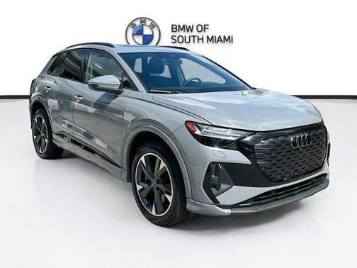 Pebble Gray 2024 Audi Q4 e-tron 50 Prestige