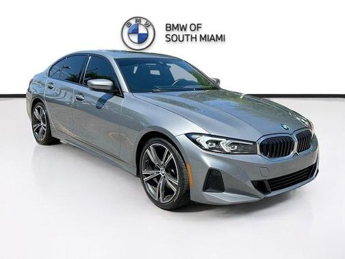 Gray Metallic 2023 BMW 330 i