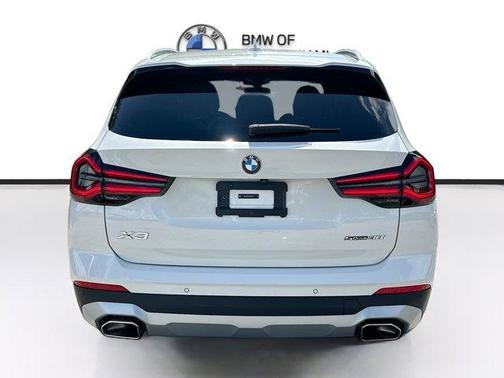 Alpine White 2024 BMW X3 sDrive30i