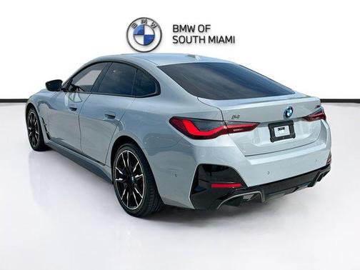 Gray Metallic 2024 BMW i4 Gran Coupe M50