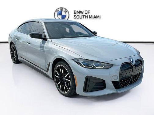 Gray Metallic 2024 BMW i4 Gran Coupe M50